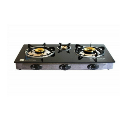 Sayona SB-208 – Automatic 3-Burner Table Top Gas Cooker