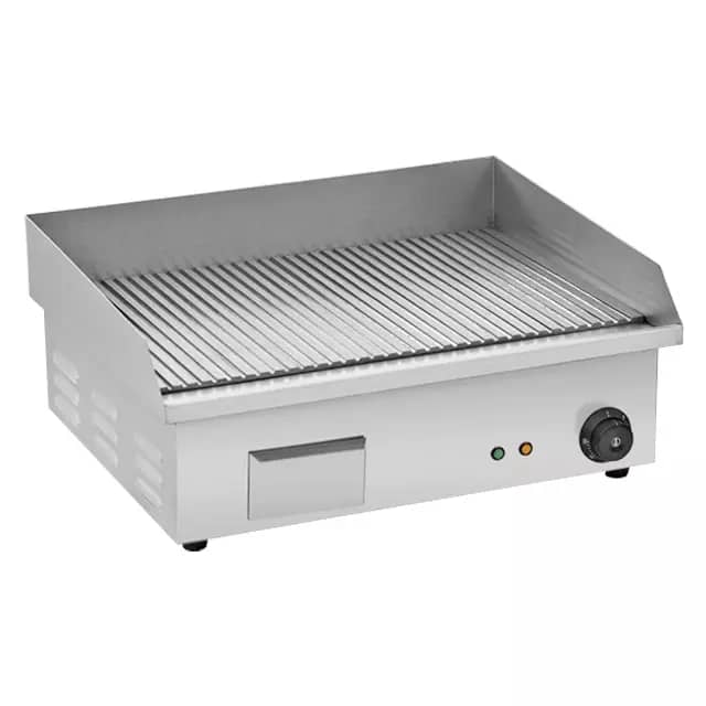 CJK Electric Grill Griddle Grooved Plate.