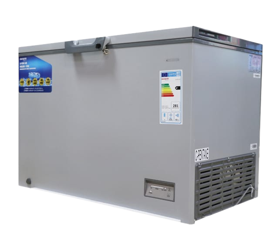 Aiwa 550Litres Chest Freezer – Grey.