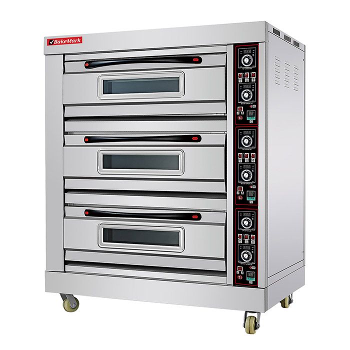 ADH TRIPPLE DECK OVEN – TRIPLE – 2 TRAYS PER DECK