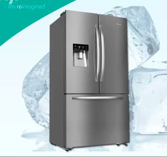 Hisense 697 Litres French Multi Door Fridge.