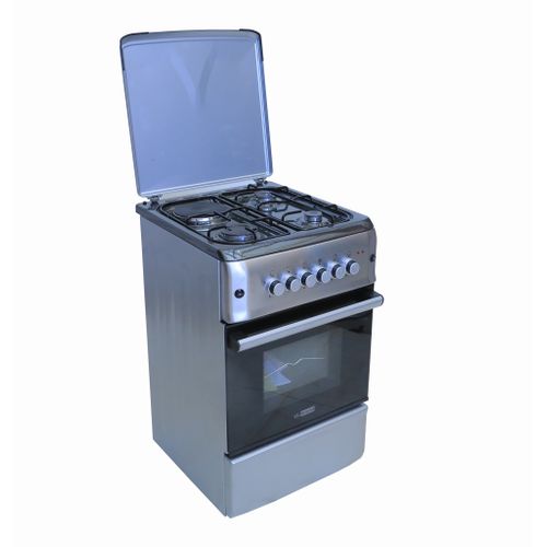 Blueflame Cooker 50x55cm 3 Gas + 1 Electric Electric Oven – Inox
