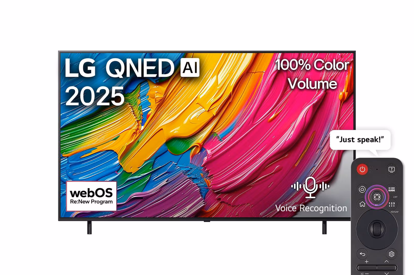 65 inch LG QNED AI QNED80 4K Smart TV AI Magic remote HDR10 webOS25 2025 (Copy)
