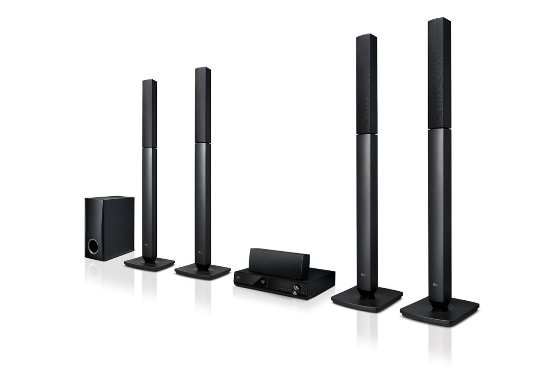 LG Home Theater 330W LHD457 Tower Speakers