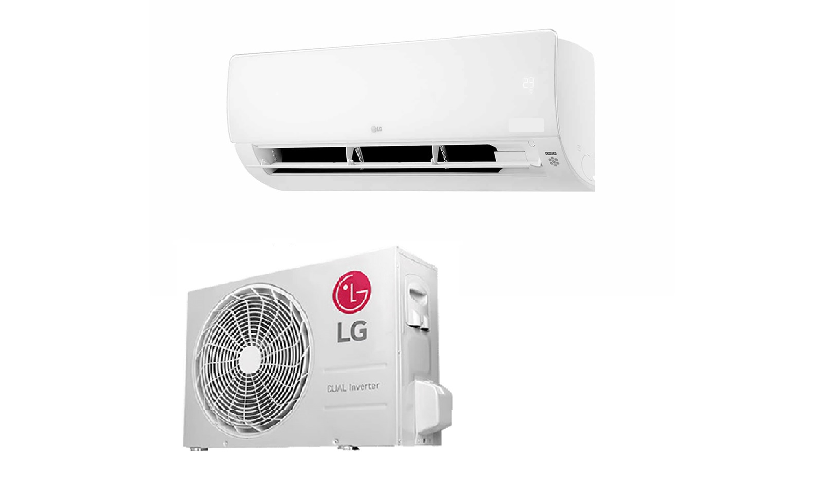 LG Air Conditioner 12000 Btus Wall Mounted Type T12SMC Non Inverter on/off Timer