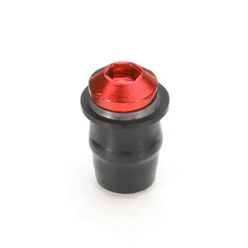 10 kusů M5x15mm Skrutka do Plexiskla Motocyklového Přestřižného Šroubu Oranžová