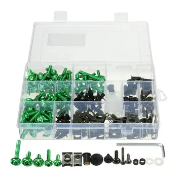 251 ks Set Hmoždinka Sada Motorového Sportovního Těsnění Těla Sady šroubů Clips