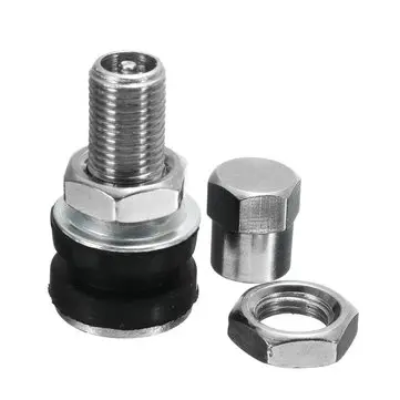 4ks 3,8cmx1,5cm Ventil kola pneumatiky bez duše pro motocykl a auto