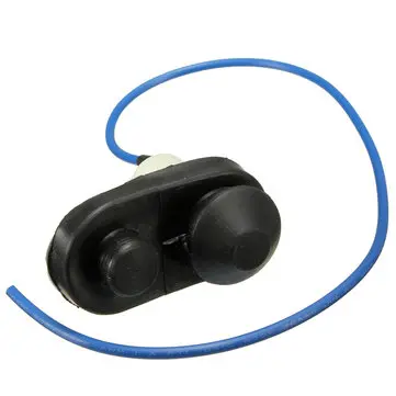 Černý spínač stropního světla interiéru automobilových dveří tlačítko univerzální