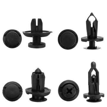 Sada 40 kusů potahového hřídele pojistná příkyvná opěrka blatníku pojistná spona sady