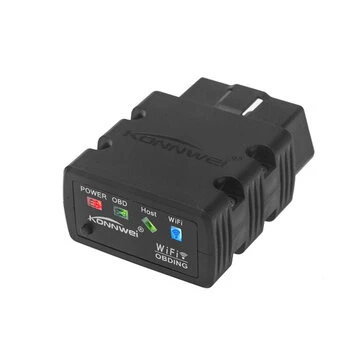 KONNWEI KW902 ELM327 V1.5 Auto OBD2 skener WIFI Diagnostický nástroj OBDII čtečka kódů pro iPhone a Android Phone