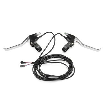 Brzdová Páčka Seřizovací Řídítka s Kabelem Pro Elektrické Kolo Minikolo Elektrický Bicykl Koloběžka