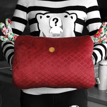 WenTongZi Karikatura Jelení Hřídel Auta Polštář