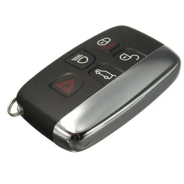 5 Tlačítko Dálkové Ovládání FOB Key Case Shell pro LAND ROVER LR4 Range Rover Sport Evoque