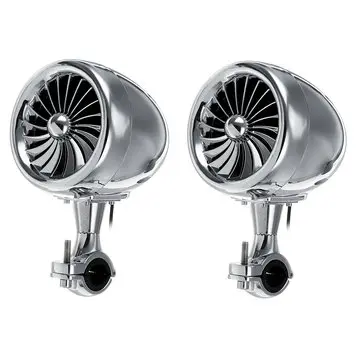 3,5 palcový 300W Vodotěsný bluetoothový motocyklový stereo systém se 2 reproduktory a MP3 přehrávačem a zesilovačem