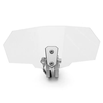 Univerzální motocyklová čelní sklo Deflektor Pit Bike Sklo Transparentní