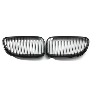 Přední ledvinková mřížka Grills Matt Black pro BMW E92 E93 3-Series LCI Face Lift 2DR