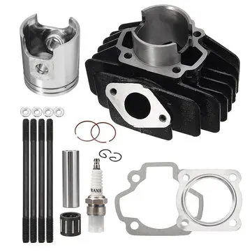 Set velkého obraze Horní konec 60cc Píst Válec Kroužek Kit Pro Yamaha PW50 1981-2009
