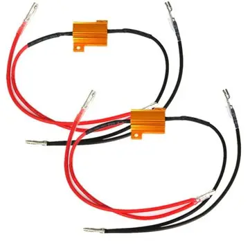 2Pcs 12V Motorcycle Light Aluminium Resistor Flasher Relay QUAD ATV