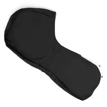 Voděodolný 600D Černý Člun Plný Kryt Pro 60-100HP Motor