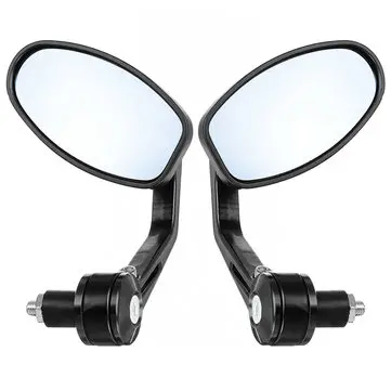 Pár Levá Pravá Univerzální Řídítka Zadní Zrcátka Motocykl Skútr