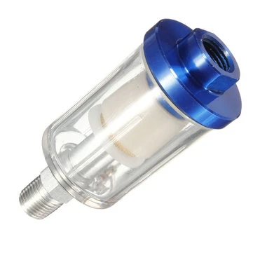 Filtrační voda mini filtr stříkací pistole vzduchová linka 9cm dlouhá Malba