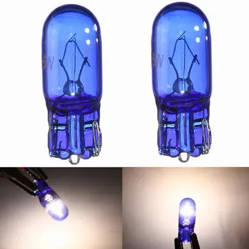 2 ks W5W/T10 5W Super Bright Bílé Světlo Xenonová Postranní Žárovka Šířkové Světlo 12V