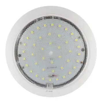 12V-24V 5050 9W LED stropní svítidlo pro karavan/obytňák/přívěs/loďPřímá montáž