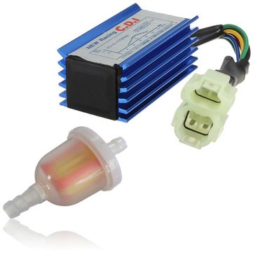 50cc-150cc Racing CDI Zapalování & Filtr nádrže paliva pro ATV Motocykl