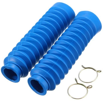 Pár Ochranných gumových předních vidlic na motocykl Gaiters Boot Gaitor 4 Barvy