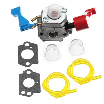 7ks Karburátor Karb Balení palivové hadice pro Poulan Snapper Craftsman 530071632