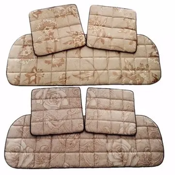 3ks Automobilní Ice Silk Bambusový Aktivní Uhlí Letní Sedák Neklouzavý 45*45CM 135*45CM