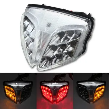 Integrované LED světlo pro zadní brzdu a blinkr motocyklu SUZUKI GSXR 600 750 1000