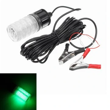 12V LED Podvodní noční rybářské světlo Crappie Shad Kraken Lodní lampa