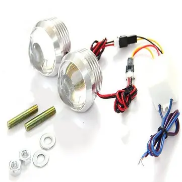 RSZ Motocyklové LED Běžecké Dekorační Blikající Světla Mlhová Svítilna