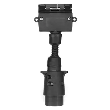 Rozbočovač karavanové přídavné elektrické třmeny 7 pinů kulatá samice na 7 pinů rovná samice