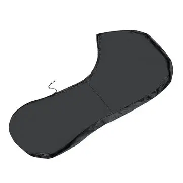 420D Plný Kryt Pro Motorový Člun S Motorem 100HP-150HP Vodotěsný Černý