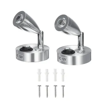 12V LED Interiérová Čtecí Bílá Světla S Přepínačem Pro Karavan Campervan Loď