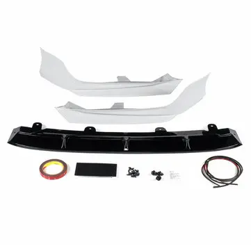 Bílý ochranný obklad pro přední nástavbu předního nárazníku pro Honda Accord 2018-2019