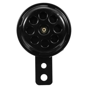 12V 105dB Motocykl Auto Nákladní Vysoký Hlasitý Hlasitý Černý Kovový Vodooplatek