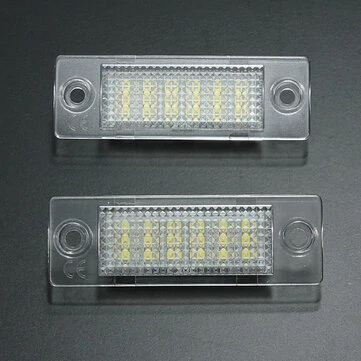 2x LED osvětlení registrační značky pro VW Caddy T5 Golf Passat