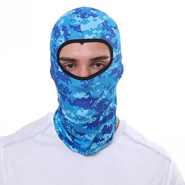 Unisex Polyester Kamošáflážně Neformální outdoorové jízda Prodyšný Větruvzdorný Sluneční kryt Krk štít Tvář masky Bohnice Klobouky