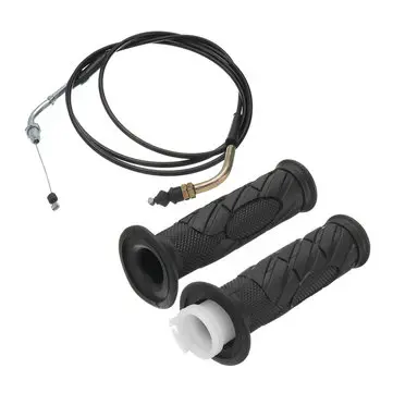 Párový Motocykl Skútr Motochopec Ovládání Plynu Otočná Řídítka Držadlo Kabely pro GY6 125-150CC ATV Kolo