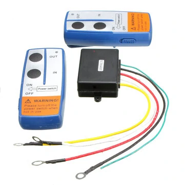 12V 100ft Bezdrátový Dálkový ovladač Vrtačka Twin Han Recovery Crane