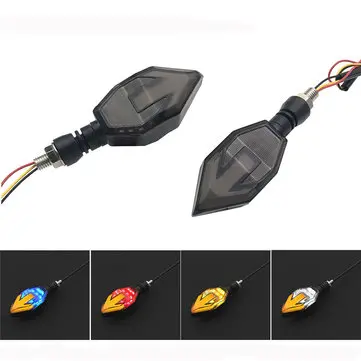 Univerzální 2X Motocyklové Blinkry LED Světla Denního Svícení Varování Lampa Závodu