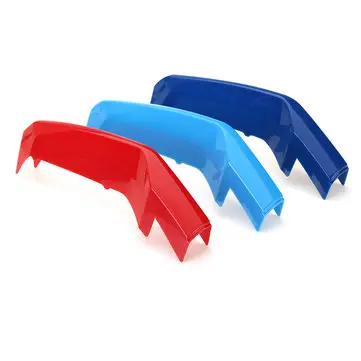 M Barva auto Přední mřížka Gril Trim Spony Moulding Trim Strip pro BMW X2 F39 2018