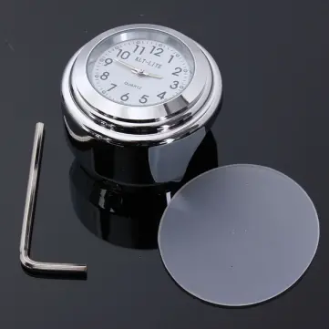 7/8 palce 1 palce Univerzální Vodotěsné Hodiny na Montáž na Řídítka Motocyklu