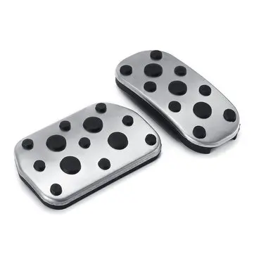 2 kusy Kovová slitina Interiérová Brzdová Akcelerátorová Pedálová Krytka pro Toyota CHR 2018-2019