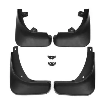 4ks Přední a Zadní Blatníky Protiskluzová Přední Část Pro Skoda Superb II 2008-2015