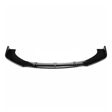 3ks Lesklá černá nárazníková ochrana orání spoiler splitter pro Hyundai Veloster 2013-2017